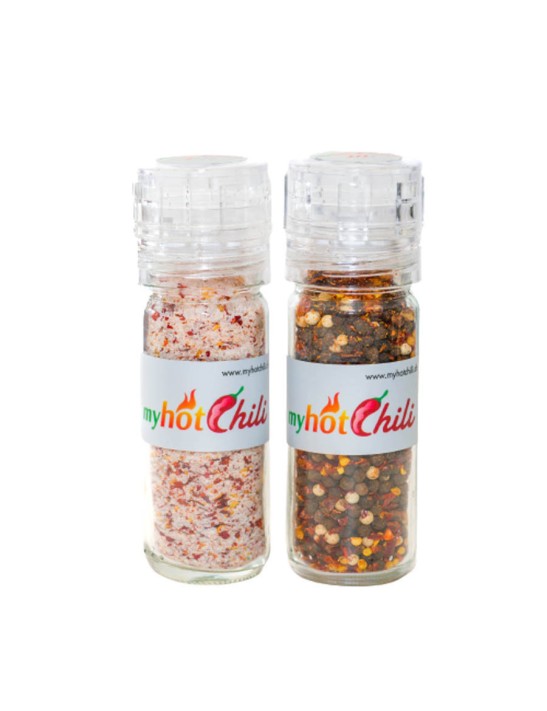 Piment de Cayenne en grains + Sel de piment de Cayenne
