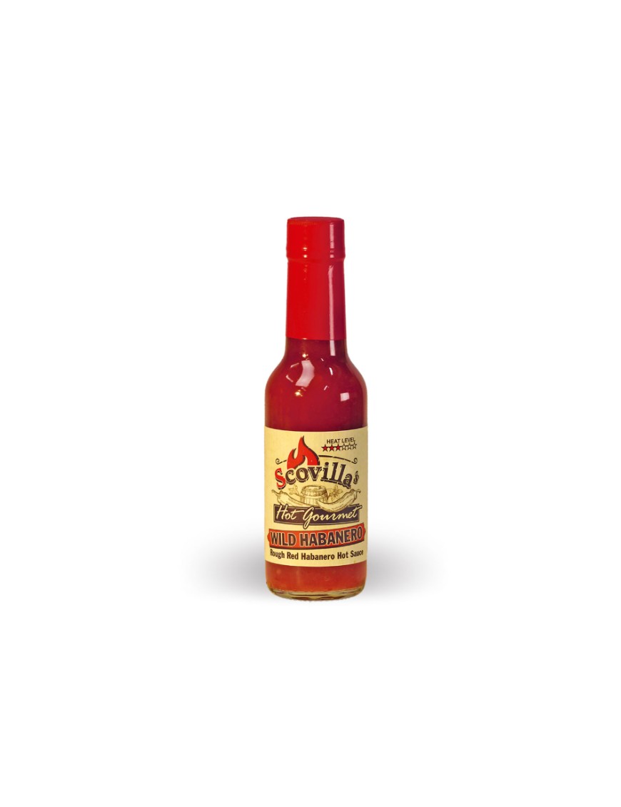 Scovillas Red Habanero Hot Sauce, 148ml