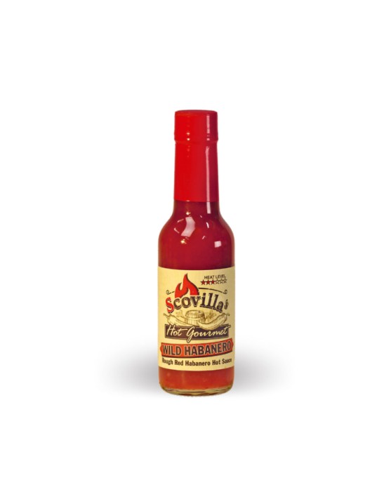 Scovillas Red Habanero Hot Sauce, 148ml